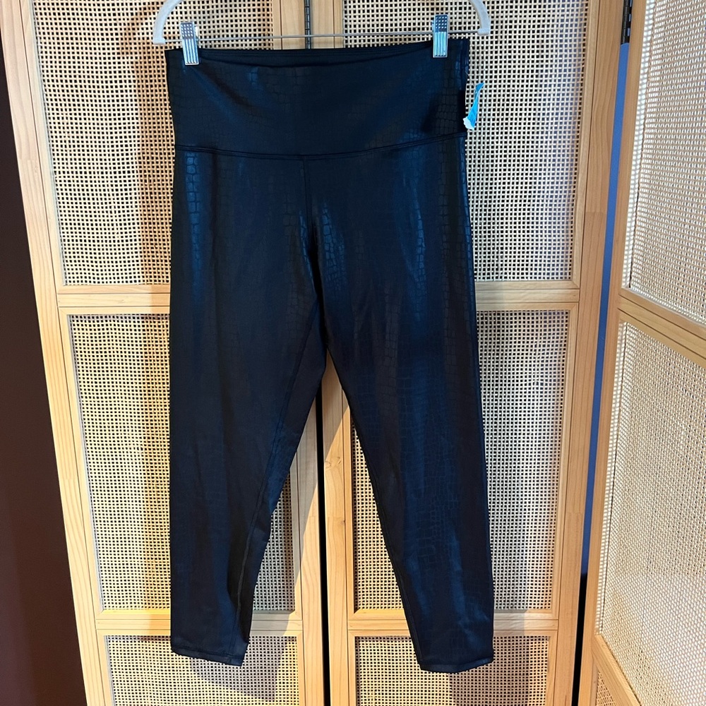 NWT Marika Women’s XL Faux Leather Leggings